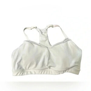 Offline by Aerie mesh vneck white sports bra